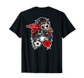 Messy Bun Hair Albanian Soccer T-Shirt - Casual Everyday Wear for Adults - T-Shirt, Sweatshirt, Hoodie
