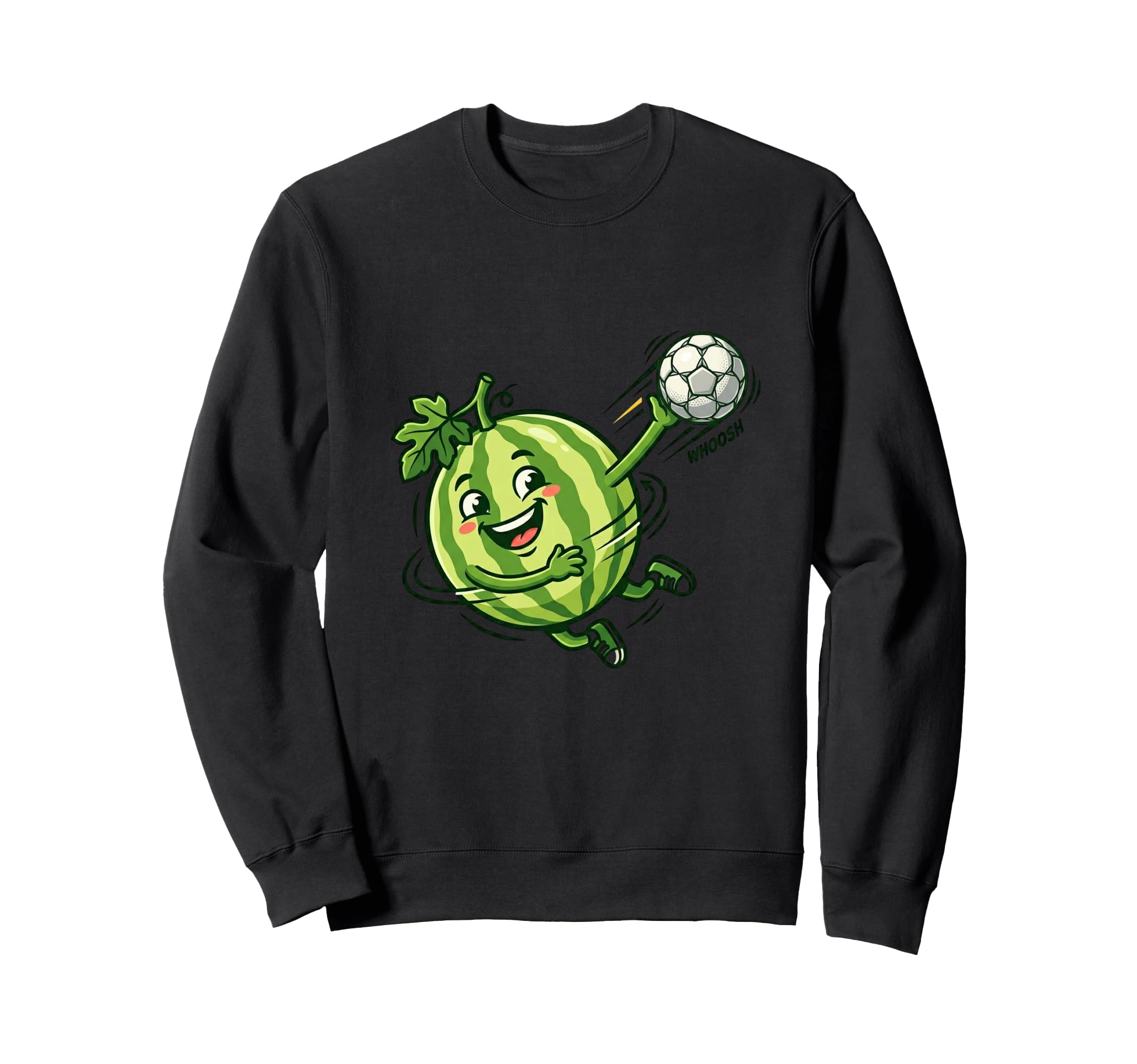 Watermelon Soccer Player Number 7 Sweatshirt - Custom Art Print Unisex - T-Shirt, Sweatshirt, Hoodie