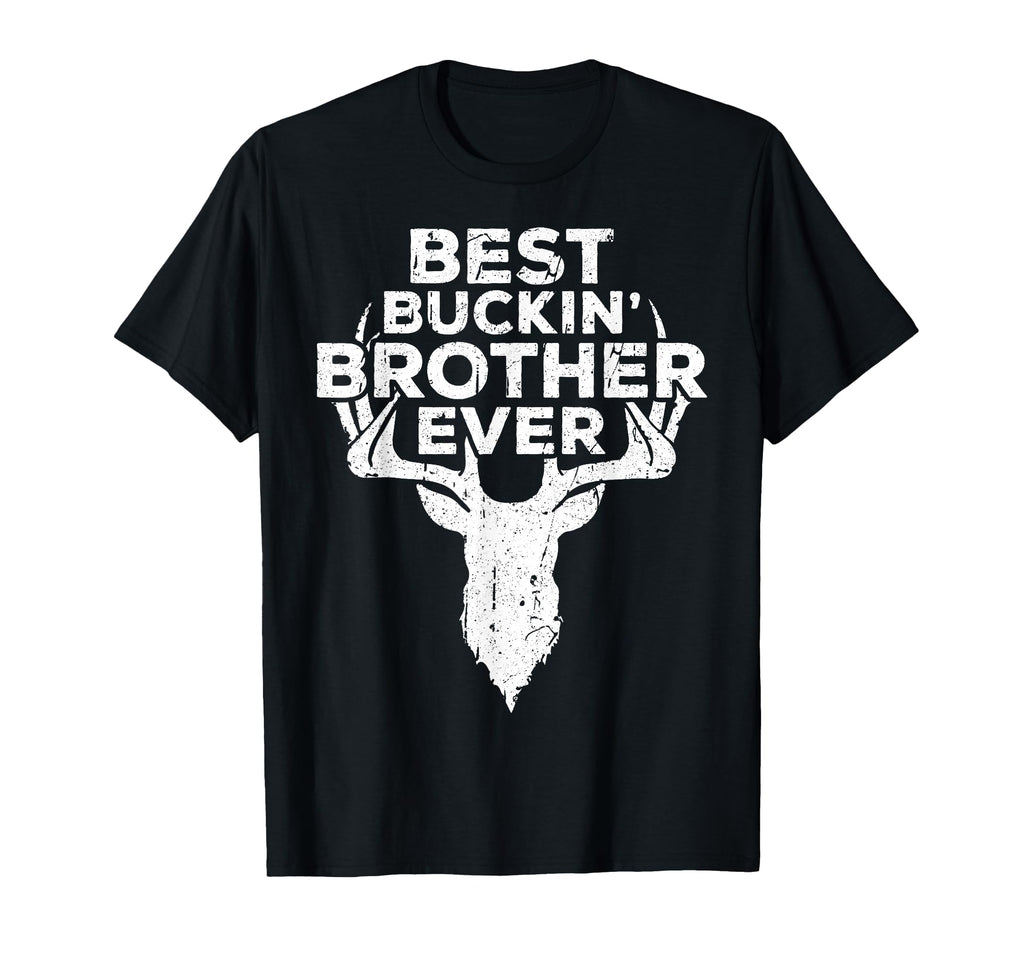 Best Buckin Brother Ever Hunting T-Shirt - Custom Art Print for Adults - T-Shirt, Sweatshirt, Hoodie