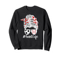 Soccer Baseball Aunt Life Baseball Sweatshirt - Streetwear Style Unisex - T-Shirt, Sweatshirt, Hoodie