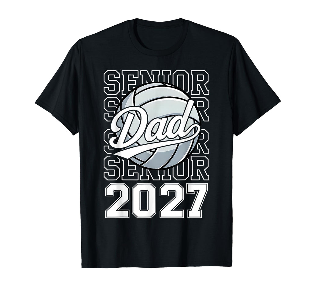 Proud Dad 2027 Senior Graduate T-Shirt - Aesthetic Graphic for Adults - T-Shirt, Sweatshirt, Hoodie