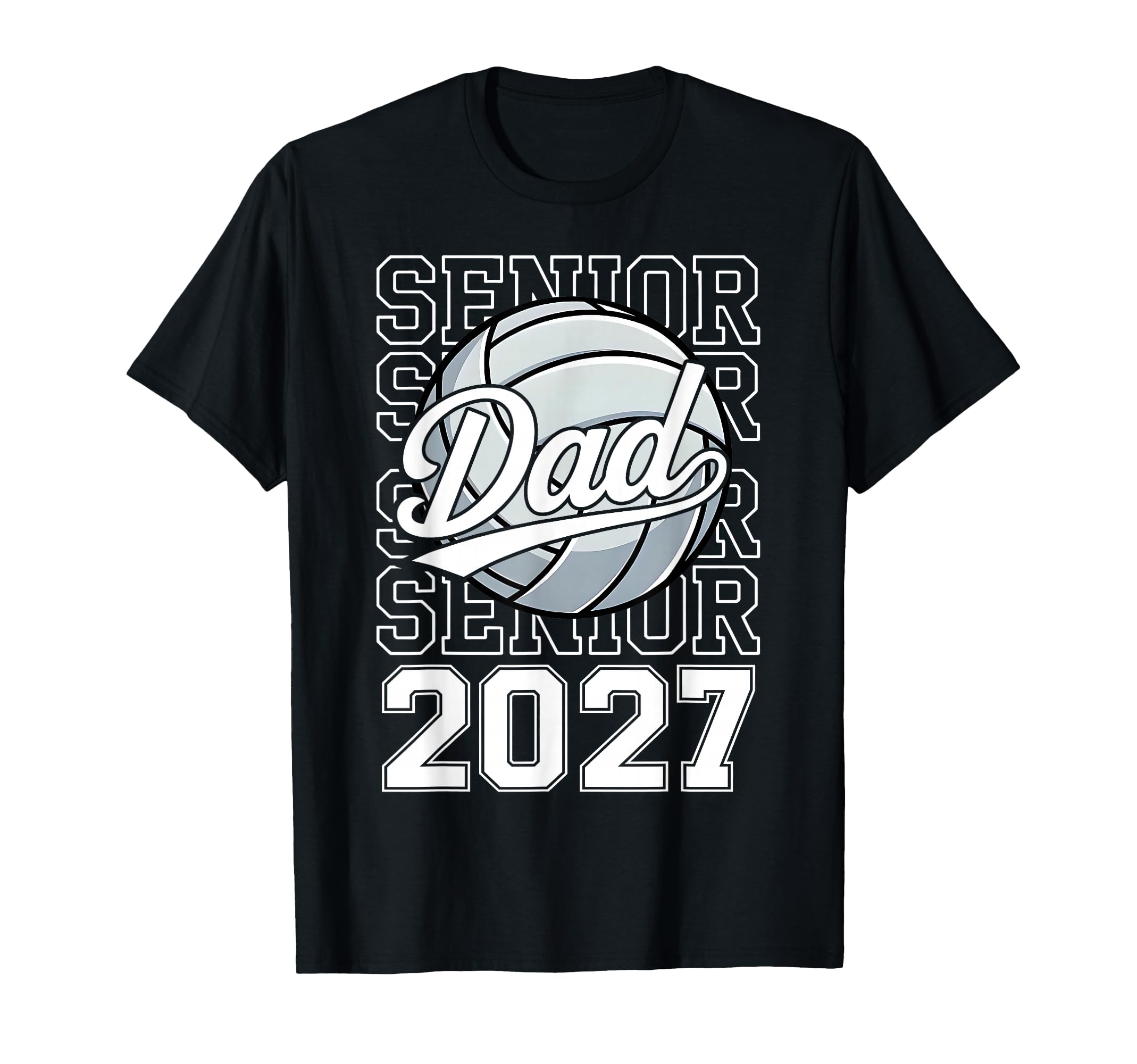 Proud Dad 2027 Senior Graduate T-Shirt - Aesthetic Graphic for Adults - T-Shirt, Sweatshirt, Hoodie
