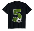 Number 5 Years Soccer 5Th Birthday T-Shirt - Fun Novelty Design Men Women - T-Shirt, Sweatshirt, Hoodie
