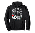His Biggest Fan Soccer Sister Soccer Hoodie - Custom Art Print for Adults - T-Shirt, Sweatshirt, Hoodie