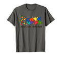 Love Accept Autism Mom Autism Dad T-Shirt - Novelty Apparel for Adults - T-Shirt, Sweatshirt, Hoodie
