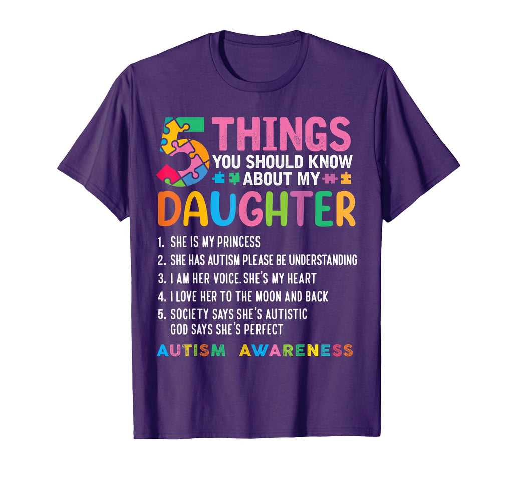 5 Things You Should Know About My T-Shirt - Minimalist Print for Adults - T-Shirt, Sweatshirt, Hoodie