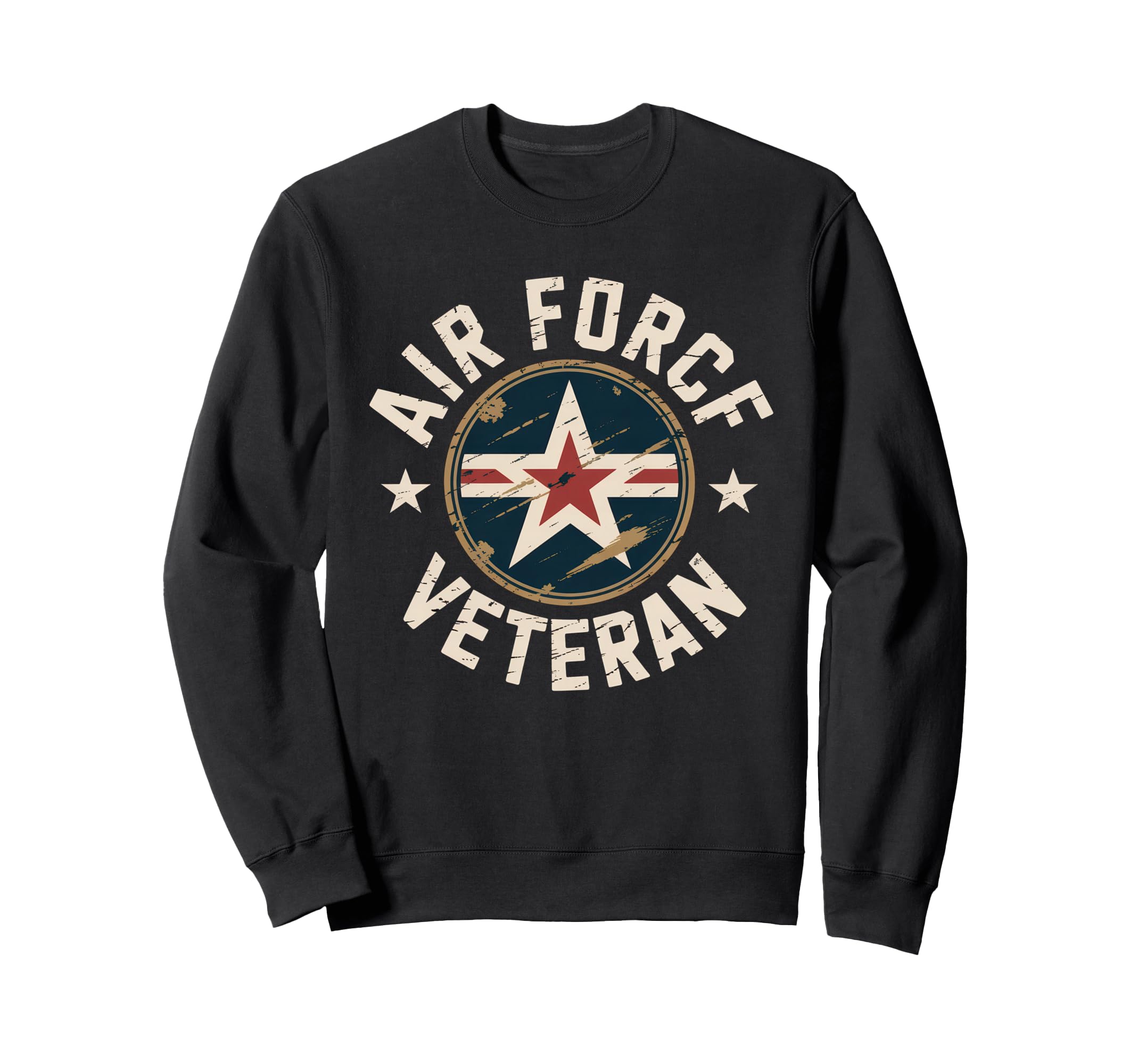 Air Force Veteran Us American Flag Sweatshirt - Custom Art Print Unisex - T-Shirt, Sweatshirt, Hoodie