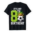 Its My 8Th Birthday Soccer Ball 8 Year T-Shirt - Graphic Print Men Women - T-Shirt, Sweatshirt, Hoodie