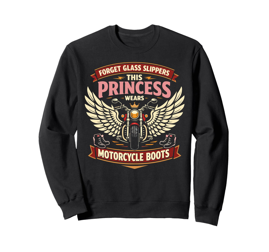 Motorcycle Biker Female Forget Sweatshirt - Novelty Apparel Men Women - T-Shirt, Sweatshirt, Hoodie