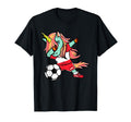Dabbing Unicorn Austria Football T-Shirt - Streetwear Style for Adults - T-Shirt, Sweatshirt, Hoodie