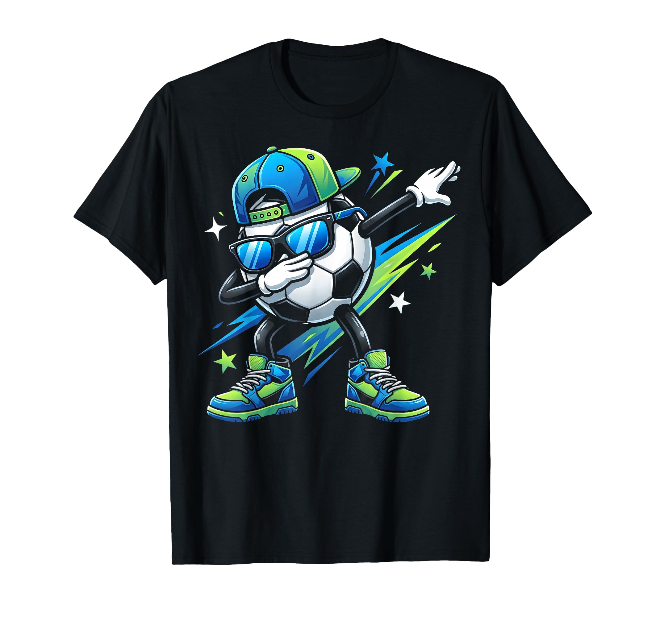 Soccer Dabbing Sports Game Day Sport T-Shirt - Graphic Print Unisex - T-Shirt, Sweatshirt, Hoodie