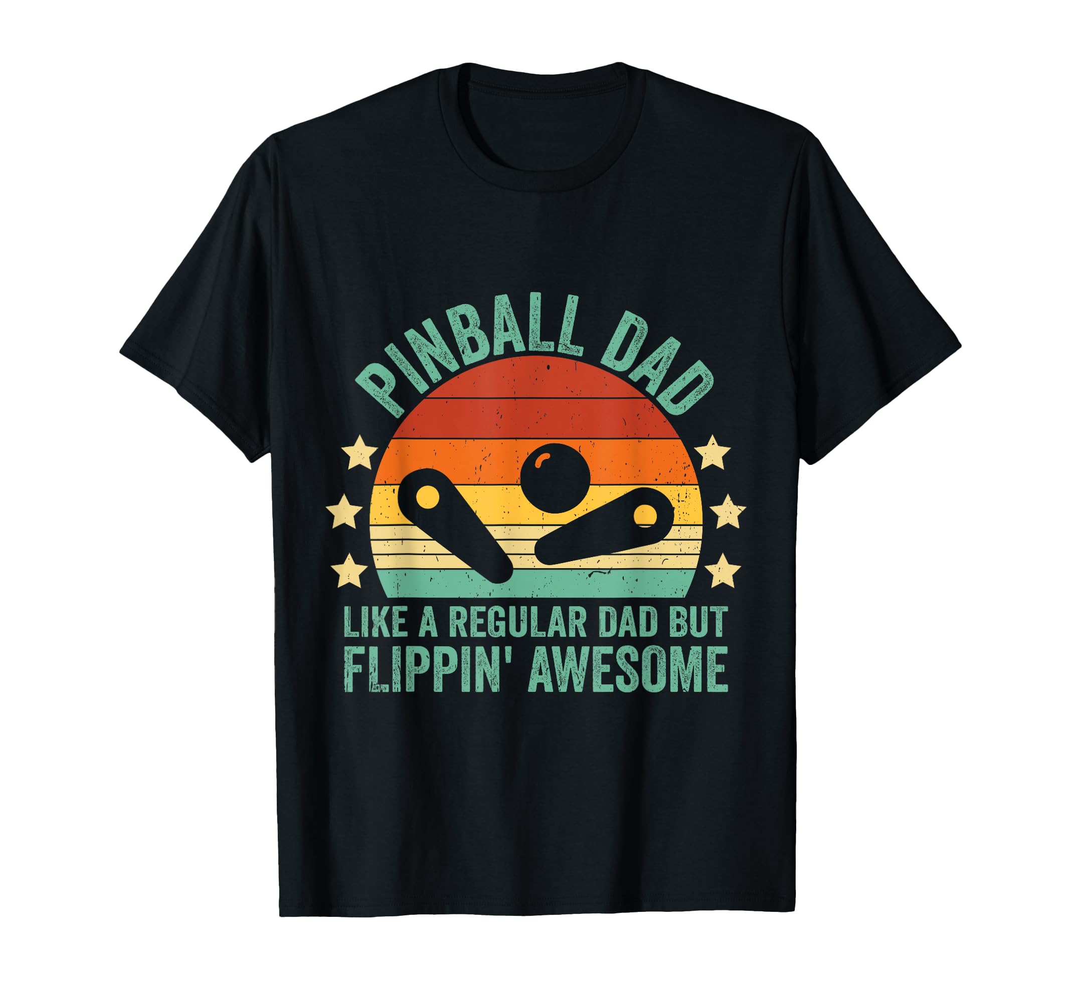 Flippin Awesome Pinball Dad Arcade Game T-Shirt - Novelty Apparel Unisex - T-Shirt, Sweatshirt, Hoodie