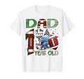 Dad 1 Year Old Football 1St Birthday T-Shirt - Minimalist Print Men Women - T-Shirt, Sweatshirt, Hoodie