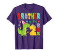 Brother Two Rex 2Nd Birthday Dinosaur T Rex T-Shirt - Trendy Graphic Unisex - T-Shirt, Sweatshirt, Hoodie