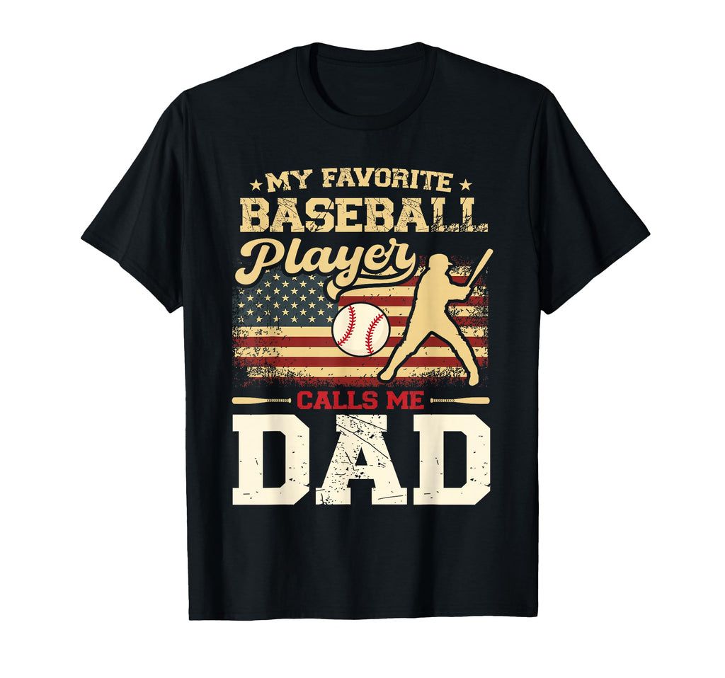 Fathers Day My Favorite Baseball T-Shirt - Minimalist Print for Adults - T-Shirt, Sweatshirt, Hoodie