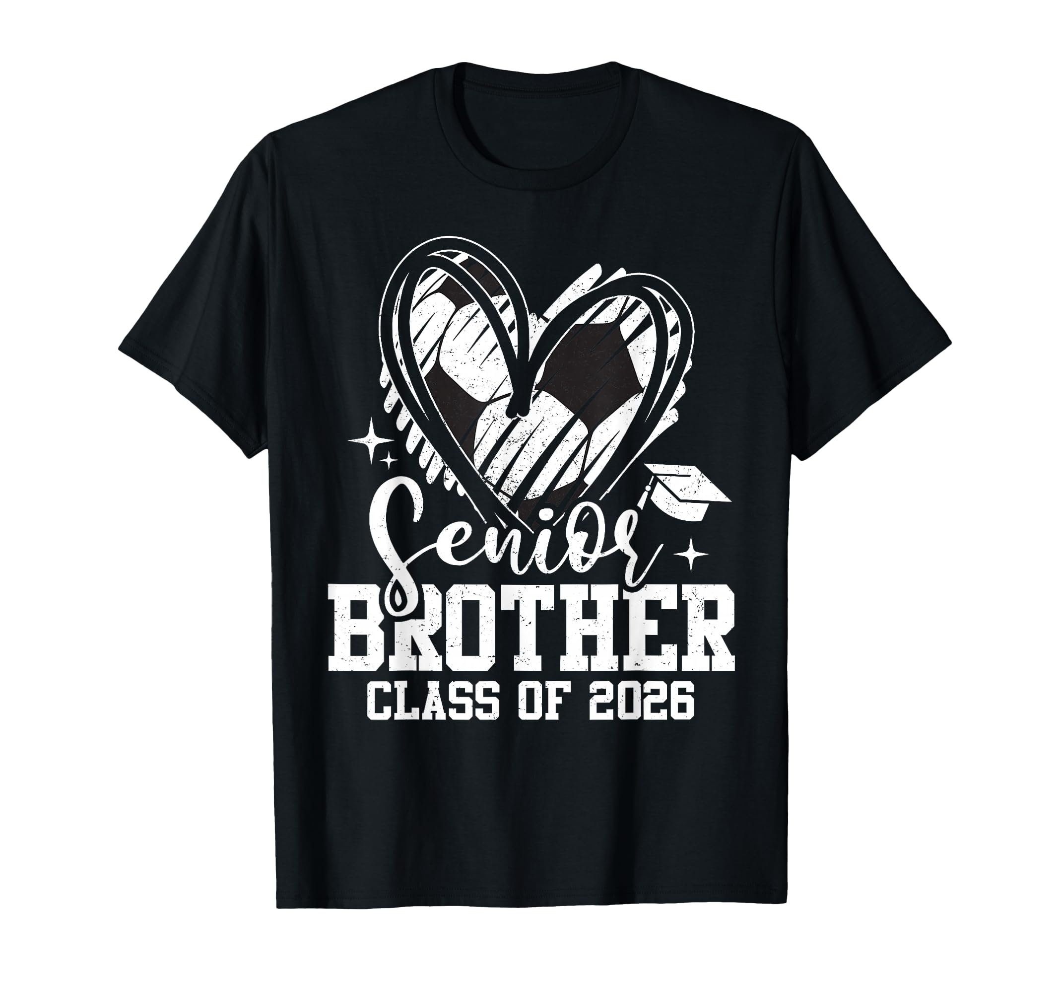 Senior Brother Class 2026 Soccer T-Shirt - Custom Art Print Unisex - T-Shirt, Sweatshirt, Hoodie