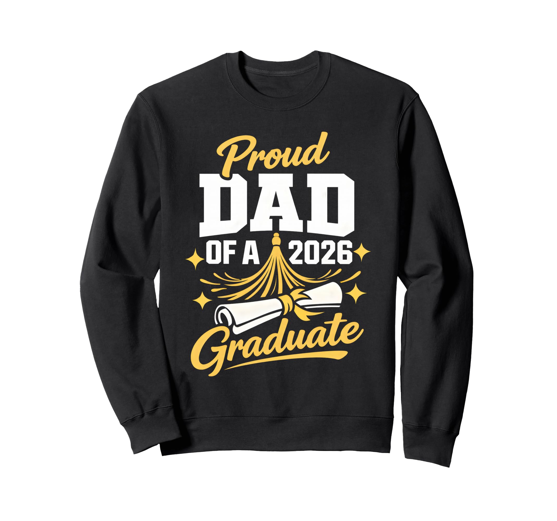 Senior Graduation School Proud Dad Sweatshirt - Minimalist Print Men Women - T-Shirt, Sweatshirt, Hoodie