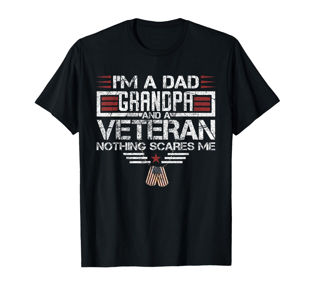 Im Dad Grandpa And Veteran Funny Papa T-Shirt - Trendy Graphic Unisex - T-Shirt, Sweatshirt, Hoodie