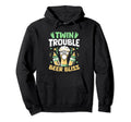 Funny Dad Twins Beer Drinking Twin Hoodie - Fun Novelty Design Men Women - T-Shirt, Sweatshirt, Hoodie