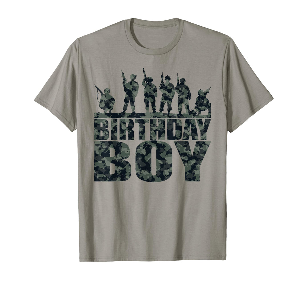 Birthday Army Party Military Party T-Shirt - Novelty Apparel Men Women - T-Shirt, Sweatshirt, Hoodie