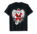 Soccer Clause Santa Soccer Ball Polish T-Shirt - Graphic Print for Adults - T-Shirt, Sweatshirt, Hoodie
