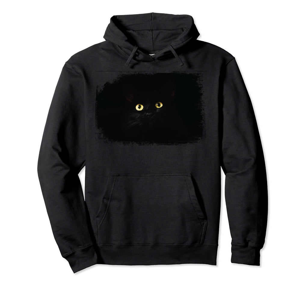 Black Cat Dad Mom Twins Two Kittens Purr Hoodie - Graphic Print Men Women - T-Shirt, Sweatshirt, Hoodie