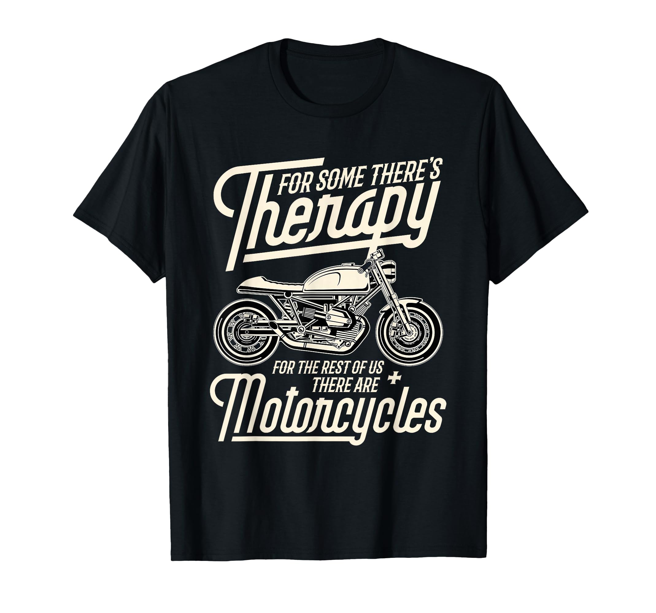 Funny Motorcycle Rider Therapy T-Shirt - Fun Novelty Design for Adults - T-Shirt, Sweatshirt, Hoodie