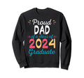 Proud Dad Class 2024 Graduate Sweatshirt - Unique Graphic for Adults - T-Shirt, Sweatshirt, Hoodie