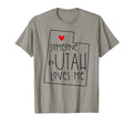 Someone Utah Loves Me Funny T-Shirt - Fun Novelty Design for Adults - T-Shirt, Sweatshirt, Hoodie