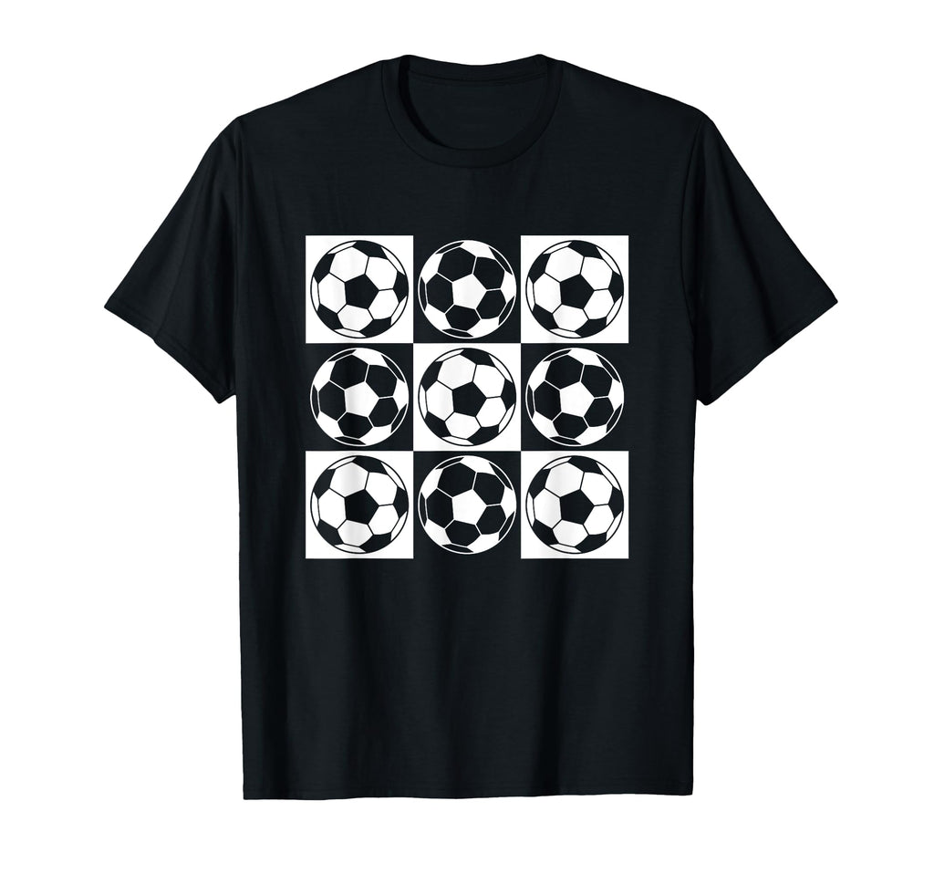 Soccer Football Grid Goalie Passion T-Shirt - Novelty Apparel Unisex - T-Shirt, Sweatshirt, Hoodie