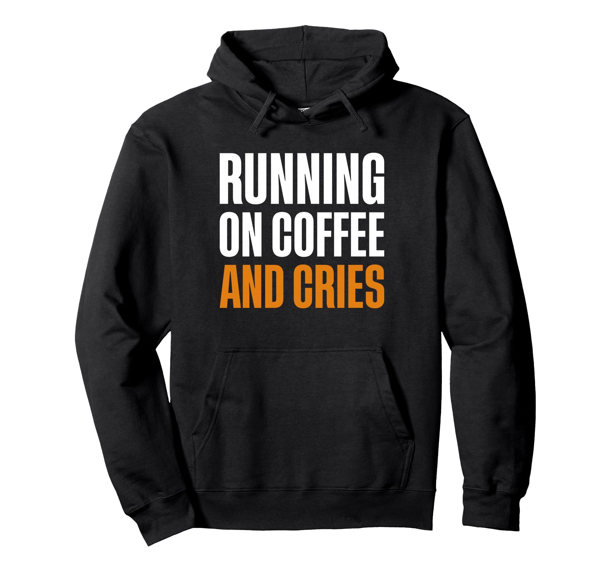Running Coffee And Cries Twin Dad Father Hoodie - Unique Graphic for Adults - T-Shirt, Sweatshirt, Hoodie