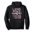 Twin Womb Mates Sibling Pregnant Hoodie - Unique Graphic Men Women - T-Shirt, Sweatshirt, Hoodie