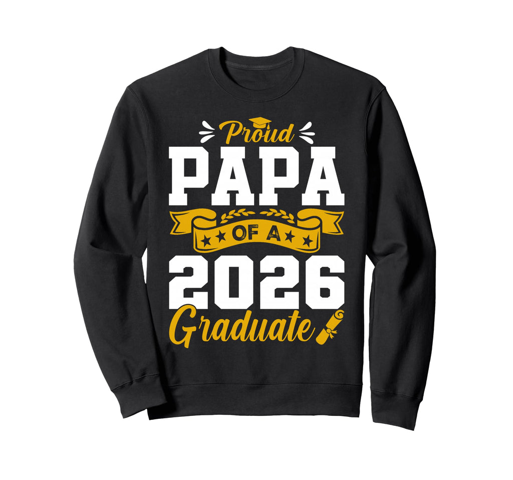 Graduation Family 2026 Sweatshirt - Casual Everyday Wear for Adults - T-Shirt, Sweatshirt, Hoodie