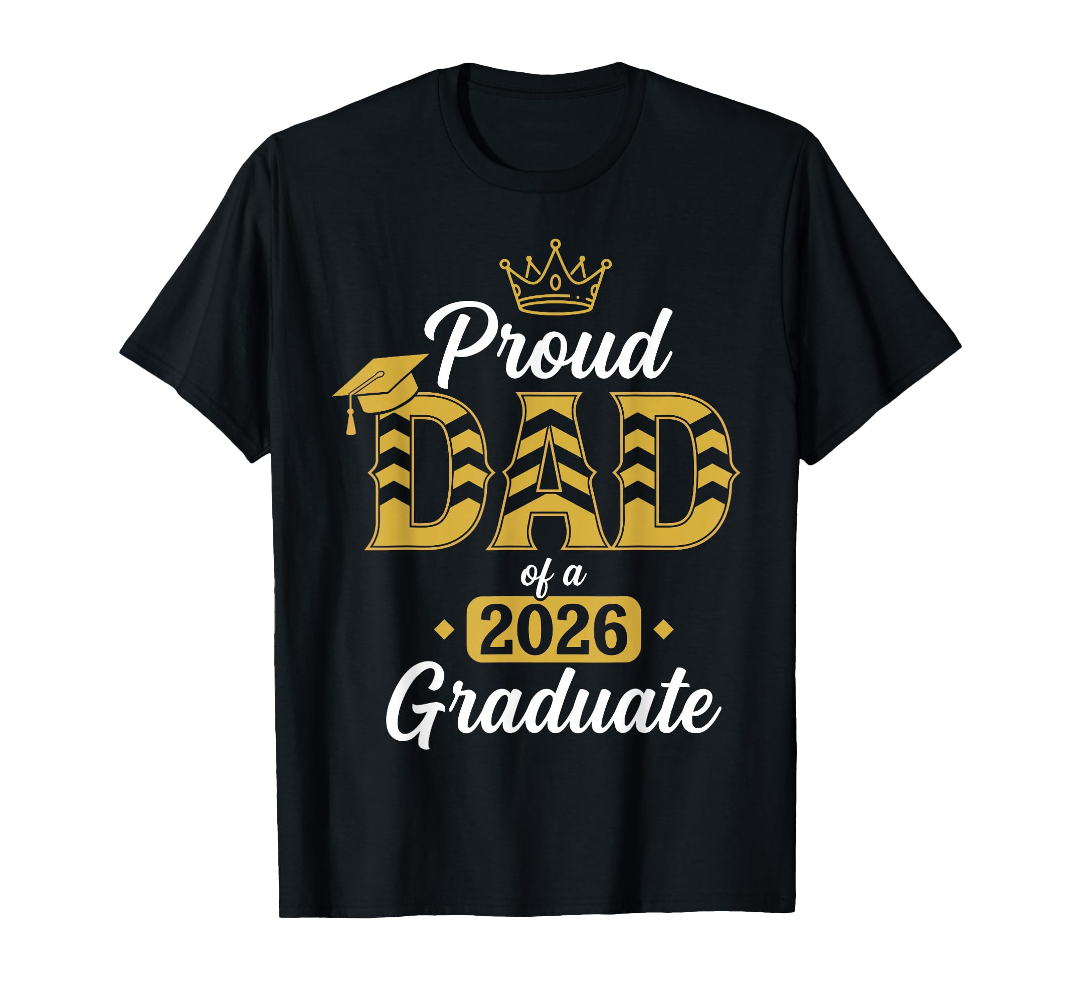 Proud Dad 2026 Graduate Senior Family T-Shirt - Custom Art Print Unisex - T-Shirt, Sweatshirt, Hoodie