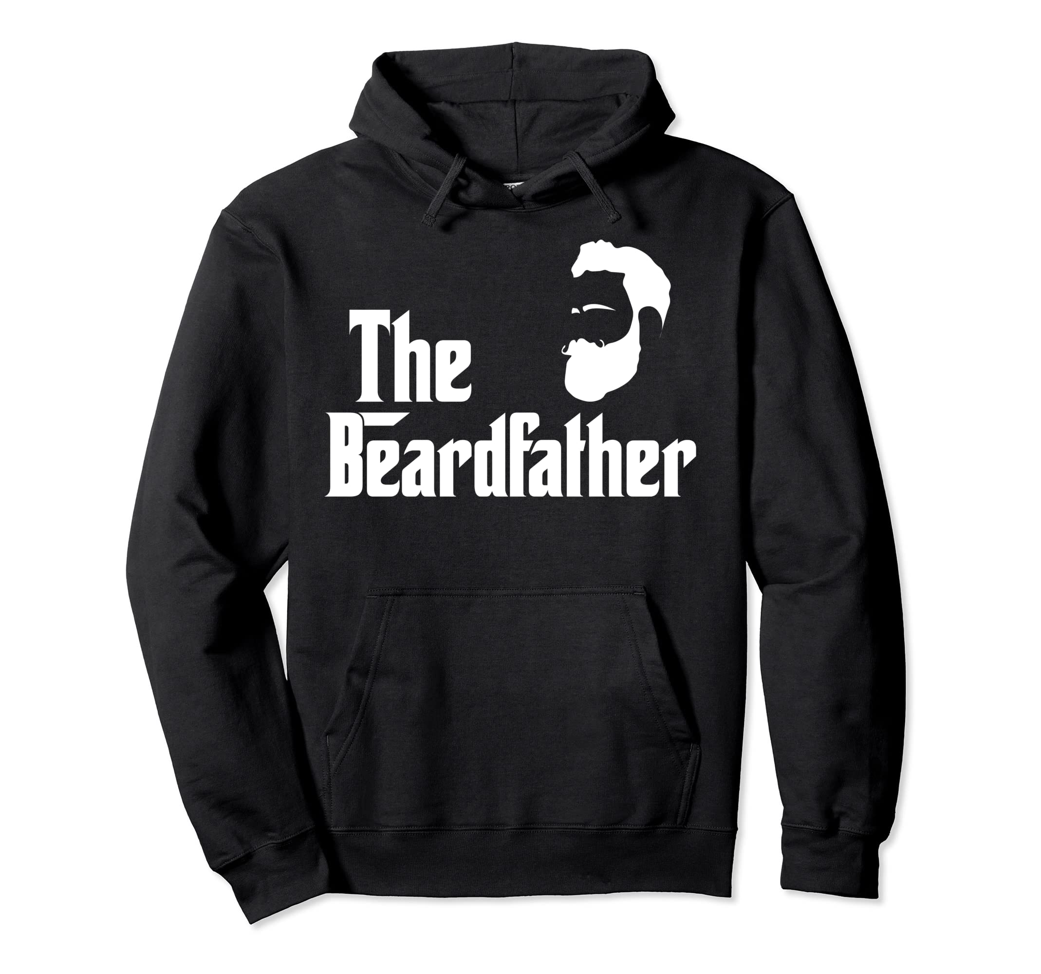 Beardfather Funny Beard Fathers Day Hoodie - Aesthetic Graphic for Adults - T-Shirt, Sweatshirt, Hoodie