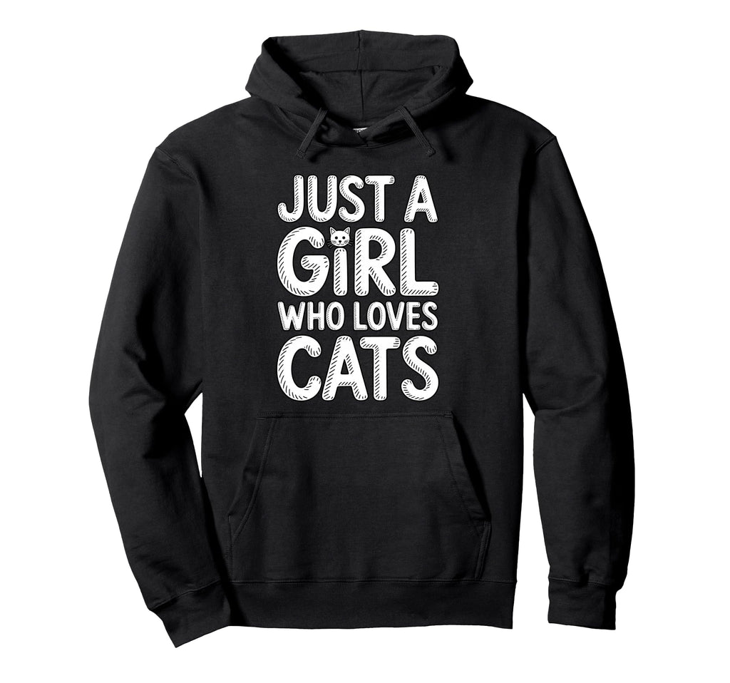 Just Who Loves Cats Hoodie - Aesthetic Graphic Men Women - T-Shirt, Sweatshirt, Hoodie