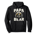 Papa Bear Fathers Day Gift Dads Who Hoodie - Novelty Apparel for Adults - T-Shirt, Sweatshirt, Hoodie
