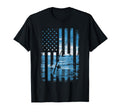 Fishing American Flag Fish Fisher T-Shirt - Trendy Graphic Men Women - T-Shirt, Sweatshirt, Hoodie