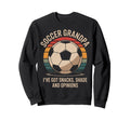 Funny Soccer Grandpa Fathers Day Jm Hoodie - Streetwear Style for Adults - T-Shirt, Sweatshirt, Hoodie