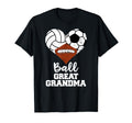 Ball Great Grandma Heart Volleyball T-Shirt - Custom Art Print for Adults - T-Shirt, Sweatshirt, Hoodie