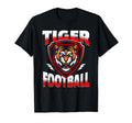 Tiger Football Day Mom Dad T-Shirt - Casual Everyday Wear for Adults - T-Shirt, Sweatshirt, Hoodie