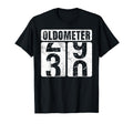 Oldometer 30 Funny 30Th Birthday Gift T-Shirt - Minimalist Print for Adults - T-Shirt, Sweatshirt, Hoodie