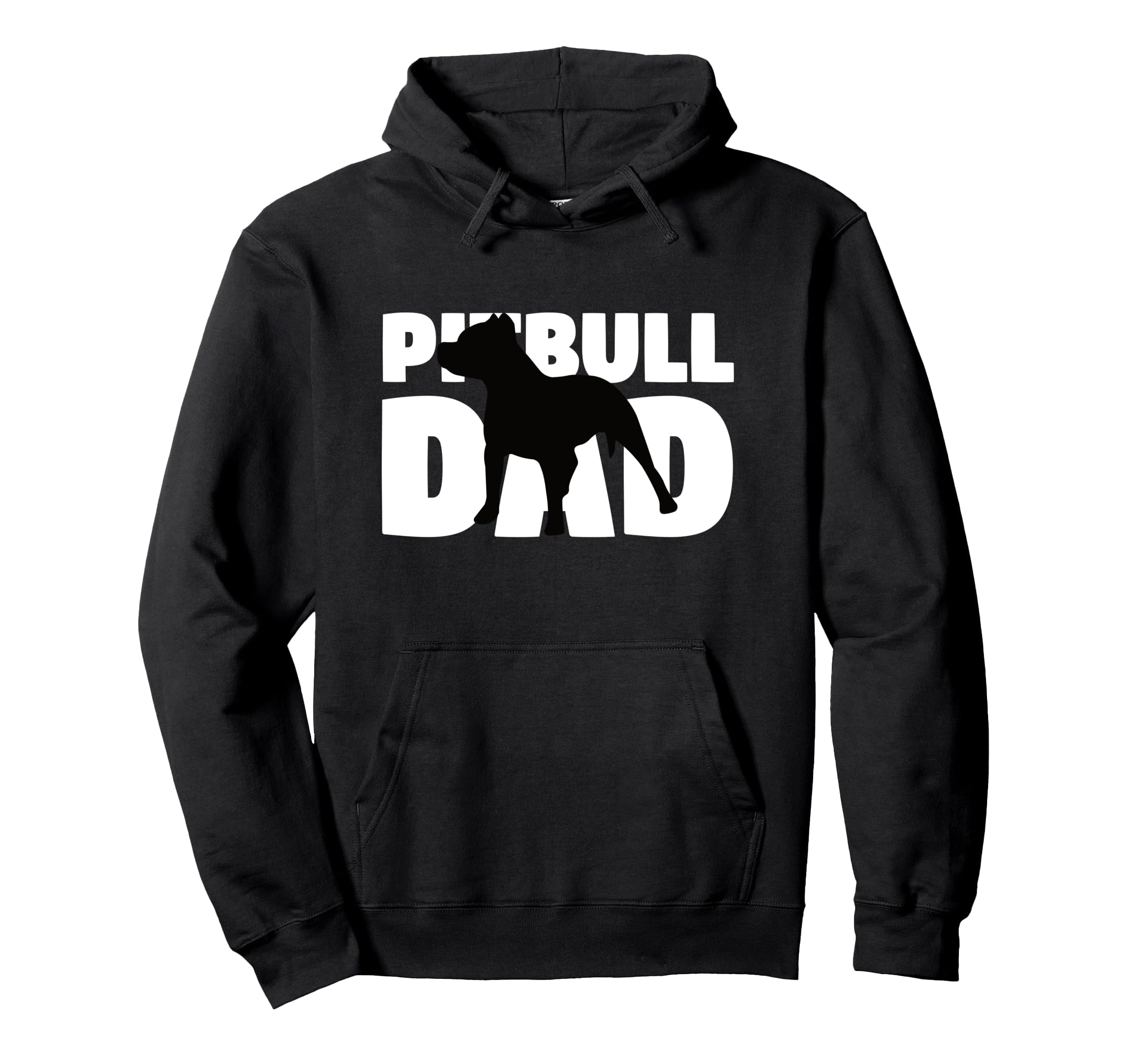 Pitbull Dad Dog Father Pitbull Gift Hoodie - Graphic Print Unisex - T-Shirt, Sweatshirt, Hoodie