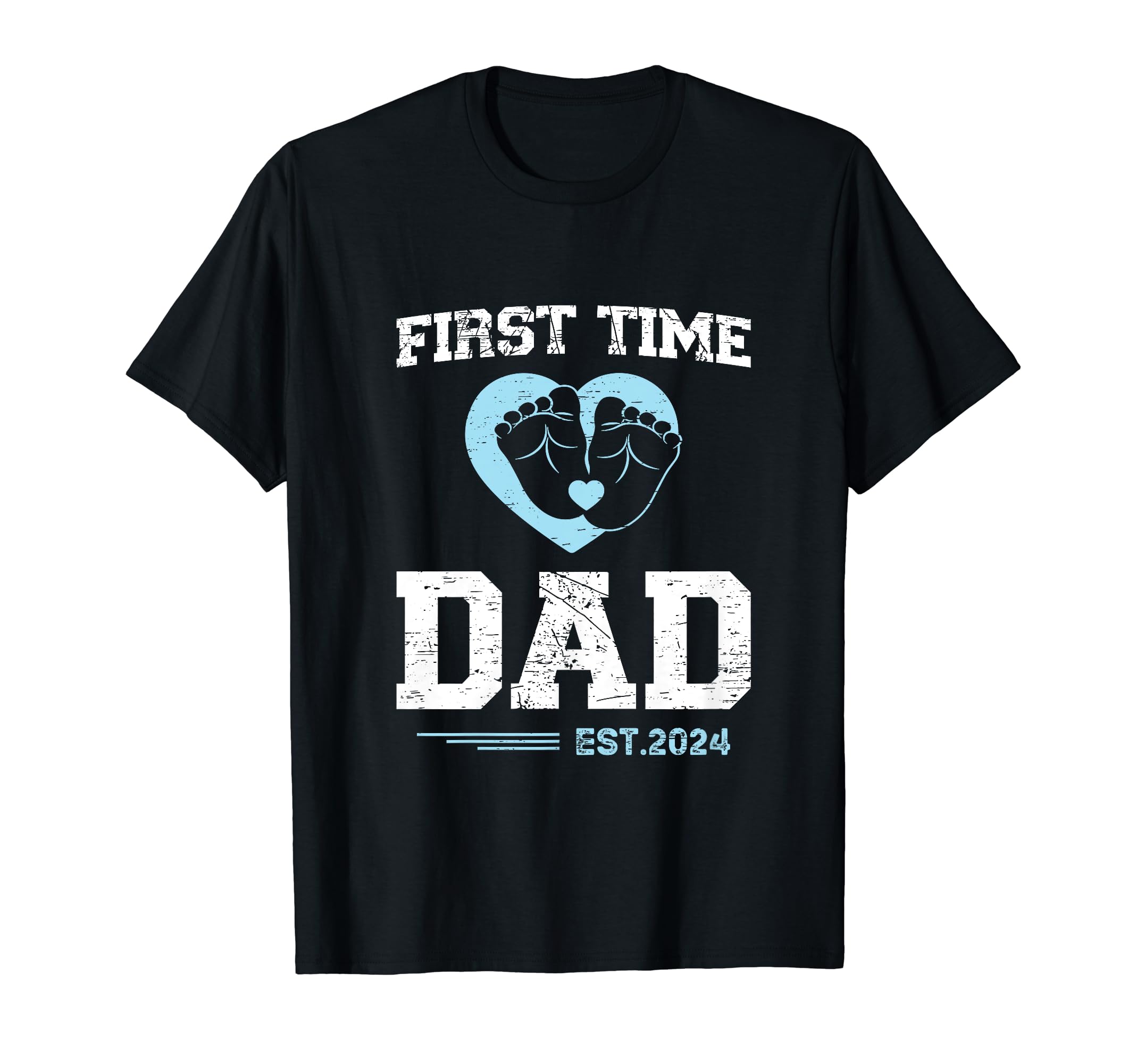 First Time Dad Fathers 2024 New Dad Hoodie - Unique Graphic Men Women - T-Shirt, Sweatshirt, Hoodie