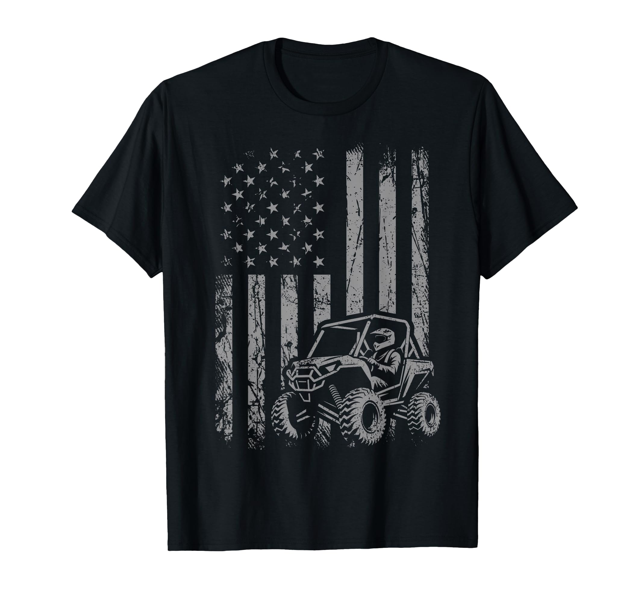 American Flag Utv Side Side Sxs Off T-Shirt - Minimalist Print for Adults - T-Shirt, Sweatshirt, Hoodie