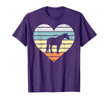 Horse Silhouette Heart Love Equestrian T-Shirt - Trendy Graphic for Adults - T-Shirt, Sweatshirt, Hoodie
