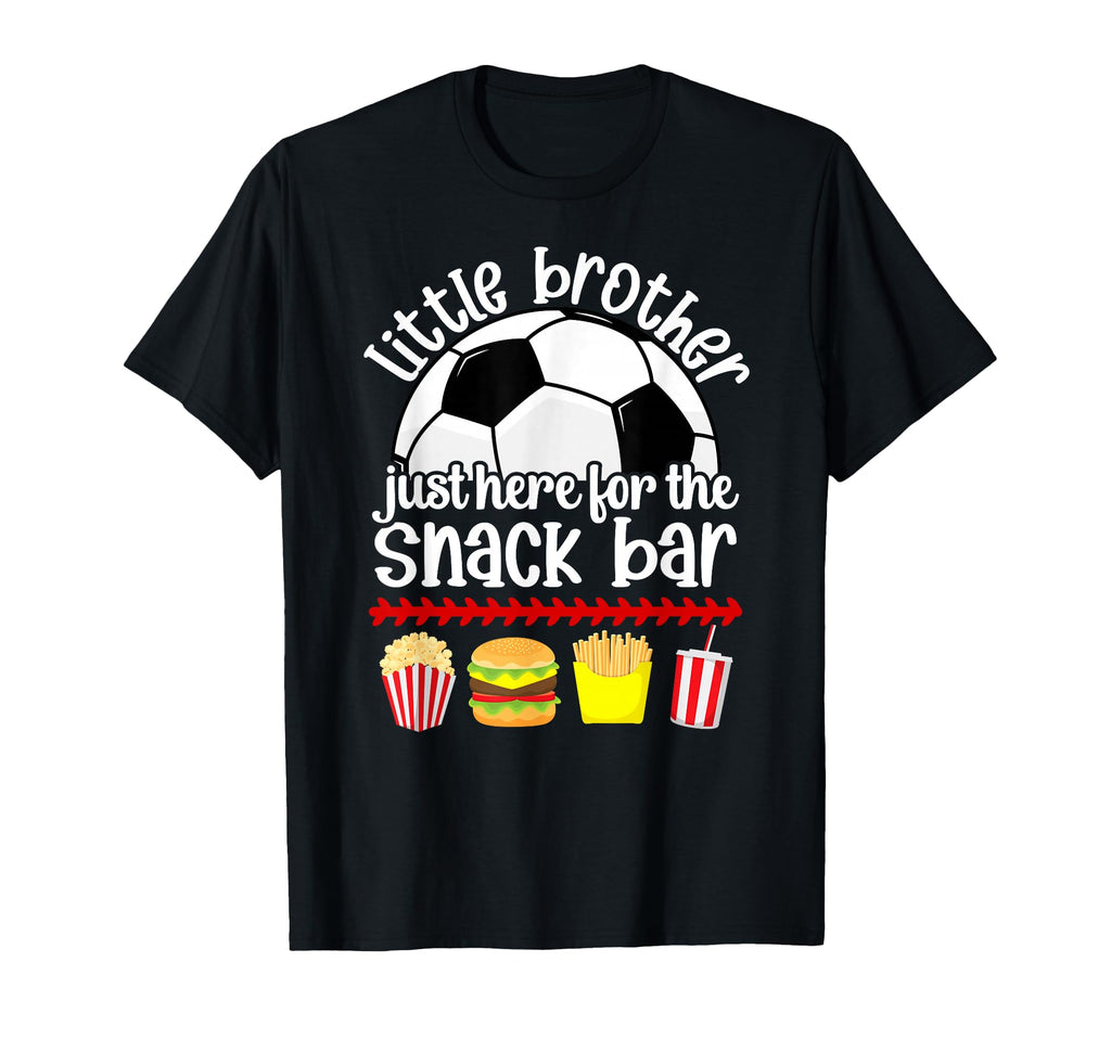 Little Brother Soccer Brother T-Shirt - Casual Everyday Wear for Adults - T-Shirt, Sweatshirt, Hoodie