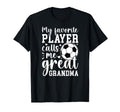Soccer Great Grandma Proud Soccer Player T-Shirt - Minimalist Print Unisex - T-Shirt, Sweatshirt, Hoodie