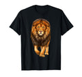 Lion Walking Realistic Lovers Lions King T-Shirt - Trendy Graphic Unisex - T-Shirt, Sweatshirt, Hoodie
