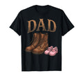 Dad Daughter Boots Father Proud Dad T-Shirt - Graphic Print Unisex - T-Shirt, Sweatshirt, Hoodie